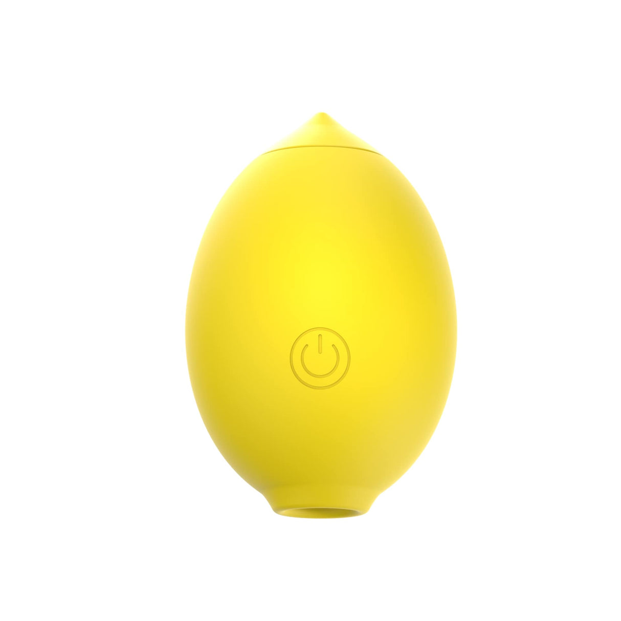 Lemon Air Suction Clitoral Massager in bright yellow, designed for precision air pulse stimulation and handheld comfort.