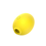Lemon Air Suction Clitoral Massager in bright yellow color with a smooth design and air pulse stimulation feature.