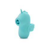 Unihorn Finger Vibe Tip N Tease Blue wearable vibrator for playful stimulation with a whimsical design.