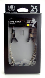 Spartacus Jump Cable Adjustable Clamps Link Chain packaging showcasing lightweight clamps and link chain design.
