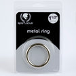 Spartacus Gear Metal C Ring in packaging, featuring 1 1/2 inch welded nickel design for enhanced pleasure.