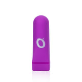 Screaming O Charged Bestie Bullet Purple Vibrator showcasing its sleek purple design and soft-touch finish.