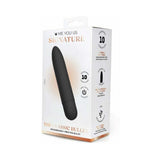Me You Us Signature The Classic Bullet Vibrator Black packaging with features highlighted.