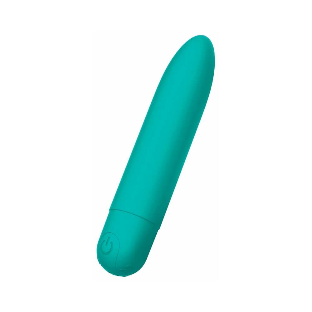 Me You Us Signature The Classic Bullet Teal compact vibrator with a vivid teal finish.