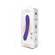 Me You Us Signature The Bendy Vibe Purple in packaging showcasing its slim design and adjustable settings.
