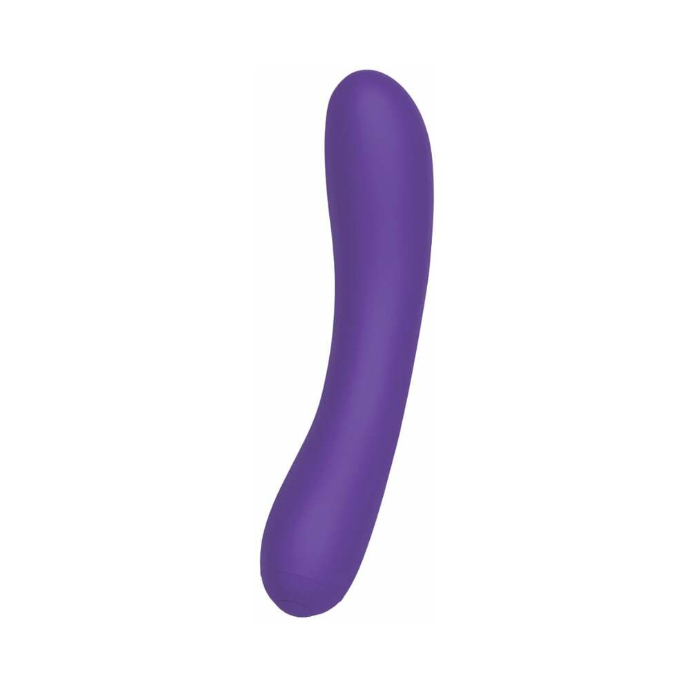 Me You Us Signature The Bendy Vibe Purple slimline vibrator for personalized pleasure and easy stimulation.
