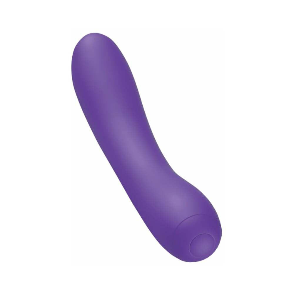 Me You Us Signature The Bendy Vibe Purple slimline vibrator designed for customizable pleasure and stimulation.