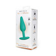 Me You Us Signature The Vibrating Plug Teal packaging showcasing adjustable vibration functions and sleek design.