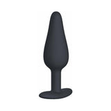 Me You Us Signature The Vibrating Plug Black shown in sleek black design for enhanced pleasure.