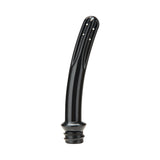 B-Vibe Essentials Enema Douche With Nozzle 310 mL Black nozzle for comfortable insertion and hygiene.
