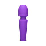 Together Glow On The Go Mini Wand Vibrator Purple, compact design for effortless pleasure.