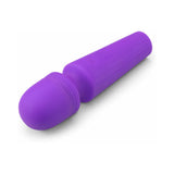 Together Glow On The Go Mini Wand Vibrator Purple in a sleek design for portable pleasure and relaxation.