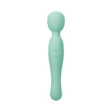 Blush Collection Amelia Massage Wand Seafoam in seafoam color with ergonomic design and control buttons.
