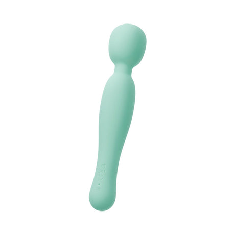 Blush Collection Amelia Massage Wand Seafoam in seafoam color, designed for G-spot and clitoral stimulation.