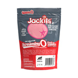 Screaming O Jackits Clapping Cake Pocket Stroker packaging with details on product features.