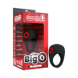 Screaming O Big O Pro Blaster Vibrating Ring Black packaging showcasing professional-grade pleasure.