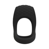 Screaming O Big O Pro Strapped Vibrating Ring Black showing a sleek silicone design and ergonomic shape.