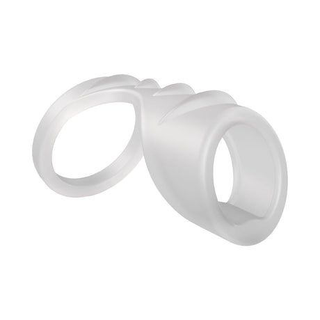 Screamin' Dragon Luck Dragon G-spot Texture Ring Clear, non-vibrating wearable for enhanced pleasure.