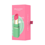 Womanizer Beauty Clitoral Stimulator Green Pink packaging showcasing its elegant design and Pleasure Air Technology.