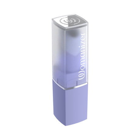 Womanizer Beauty Lilac Clitoral Air Pulse Stimulator in elegant lilac design with clear casing.