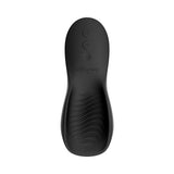 We-Vibe Shared Touch Rechargeable Vibrator Black features ergonomic design and smooth finish for pleasure.