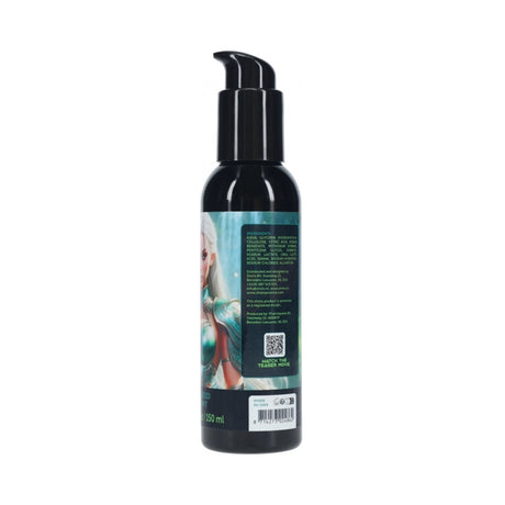 Masturs Ayla Water-based Lubricant 5.1 Oz bottle back view with ingredients list and branding.