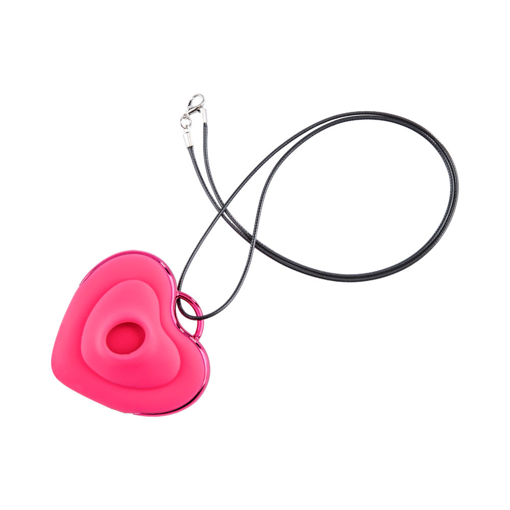 Adam & Eve Hearts-a-flutter Suction Vibrator Pink - Image 4