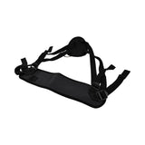 Adam & Eve Eve's Silicone Strap On Play 5-piece Set adjustable harness for strap-on play.