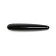 Chakrubs Xaga Slim Non-Phallic Dildo, sleek black design for internal pleasure, ideal for beginners.