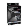 Fantasy C-ringz ControlCore Remote Vibrating Cock Blocker packaging showcasing adjustable harness and features.