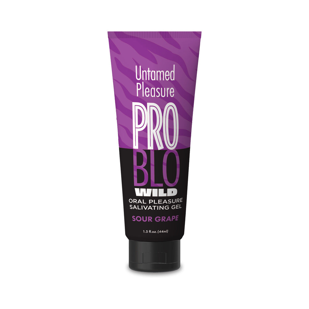 Problo Wild Oral Pleasure Salivating Gel Sour Grape 1.5 Oz