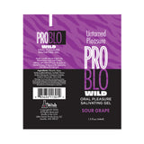 Problo Wild Oral Pleasure Salivating Gel Sour Grape 1.5 Oz - Image 2
