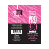 Problo Wild Oral Pleasure Gel Sour Strawberry 1.5 Oz - Image 2