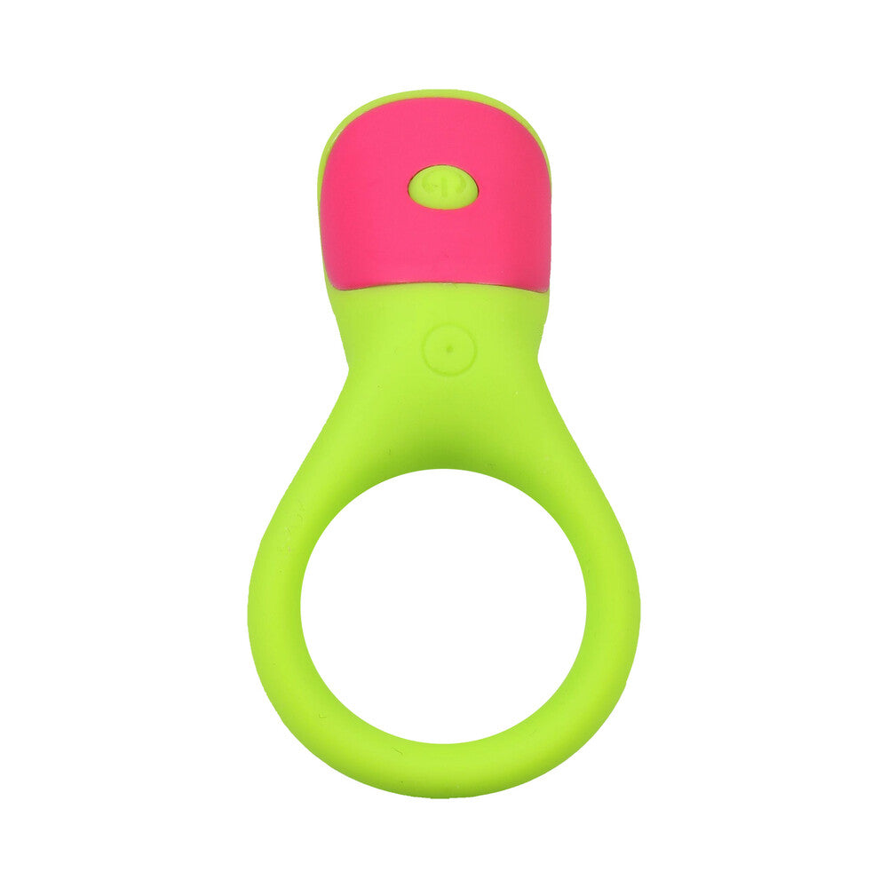 Mood Play Vibrating C-ring Green - Image 5
