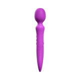 Femmefunn Solia Wand Vibrator Purple designed for luxurious, full-body pleasure and versatility.