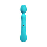 Femmefunn Solia Wand Vibrator Turquoise for deep, rumbly stimulation and full-body massage in a sleek design.