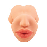 Nasstoys Dream-gasm Masturbator Cheerleader 1 Beige, dual-entry realistic mouth and pussy opening for solo pleasure.