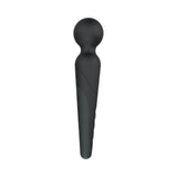 Amazing Wizwand Rechargeable Wand Massager Black in sleek design for powerful and quiet relaxation.