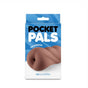 Pocket Pals Anal Stroker Brown packaging showcasing TPE stroker for enhanced solo pleasure.