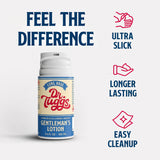 Dr Tuggs Long Haul Gentleman's Masturbation Lotion 3.4 Oz with benefits including ultra slick, longer lasting, and easy cleanup.
