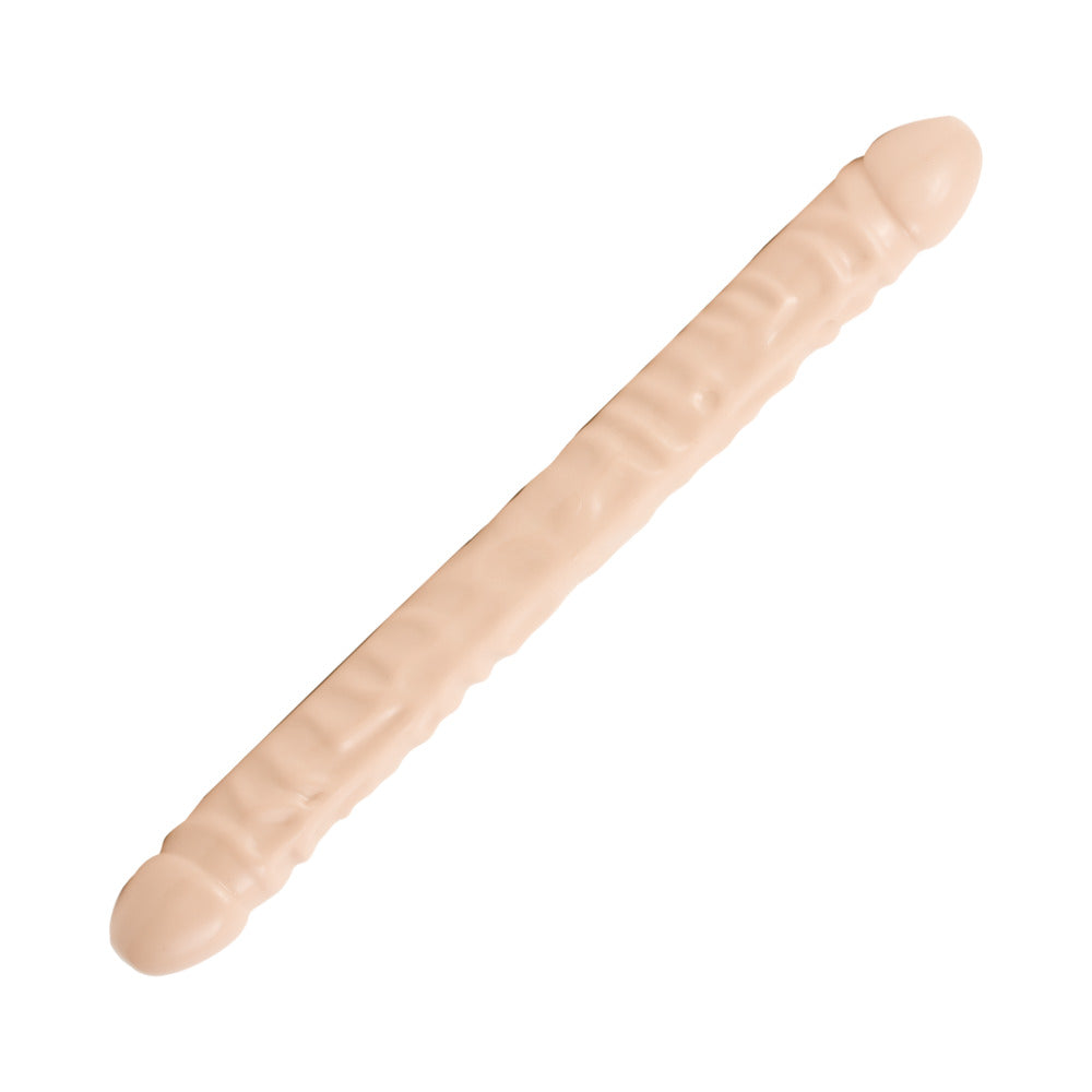 Veined Double Header Dong 18 inches (Flesh)