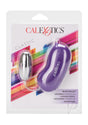 Bliss Bullet with Wired Remote Control Purple packaging featuring universal silver bullet and ergonomic controller.