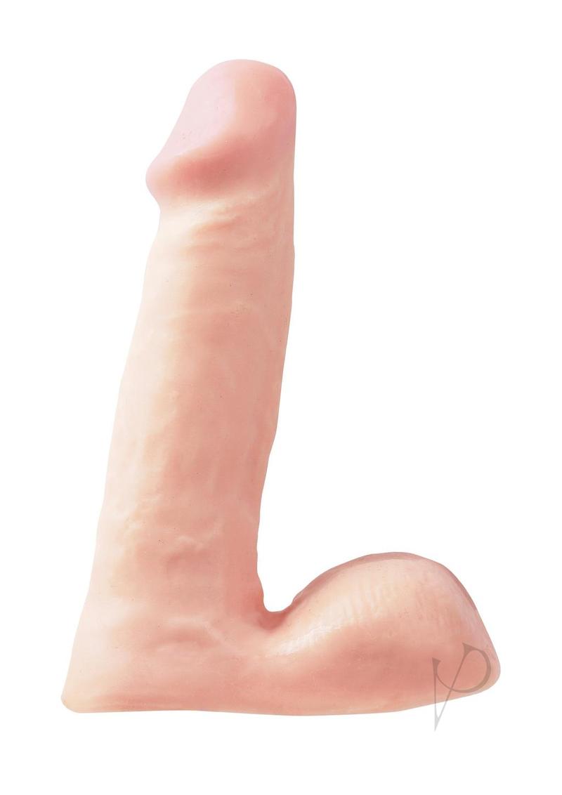 Basix Rubber Works Dong 6 inch Vanilla realistic design with lifelike features and soft texture