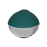 Evolved Palm Pleasure Teal Rechargeable Vibrator showcasing its smooth, oval design for enhanced satisfaction.