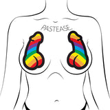 Pastease Penis Pride Pasties Rainbow