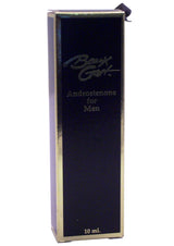 Beaux Gest Cologne For Him Original 10 mL packaging featuring Androstenone for Men in a sleek design.
