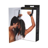 Sportsheets Adjustable Door Jam Cuffs Set Black