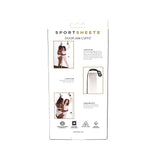 Sportsheets Adjustable Door Jam Cuffs Set Black