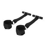 Sportsheets Adjustable Door Jam Cuffs Set Black