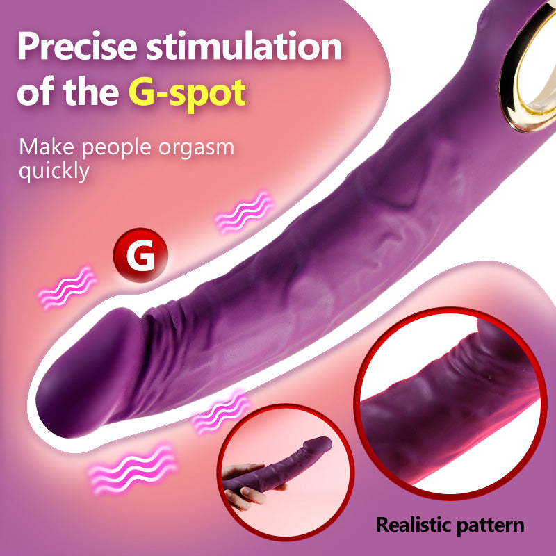 Sweet Dreams Maverick Realistic Dildo Vibrator for precise G-spot stimulation and intense orgasms.